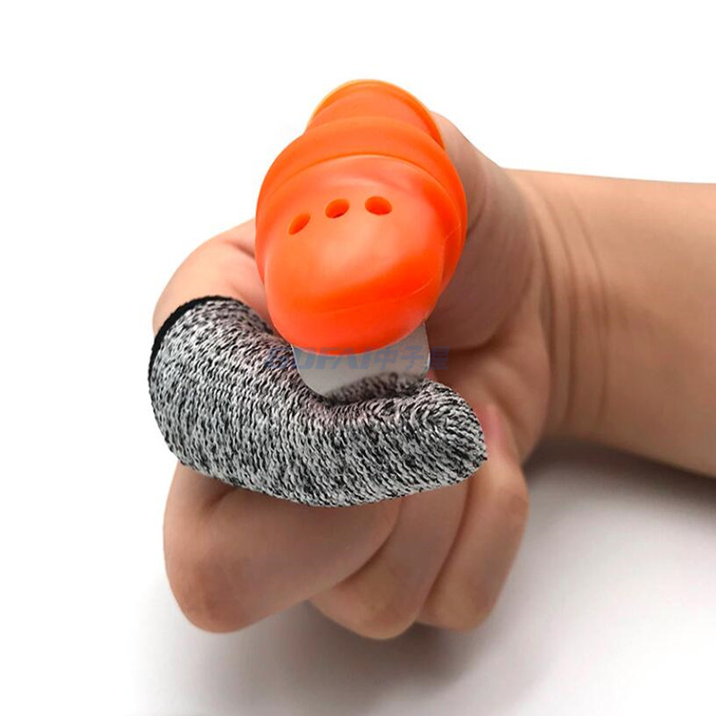 Doigts anti-coupure Protection résistante aux coupures Gant Extender Manchons pour les mains Substitut à un gant complet Gadgets de cuisine