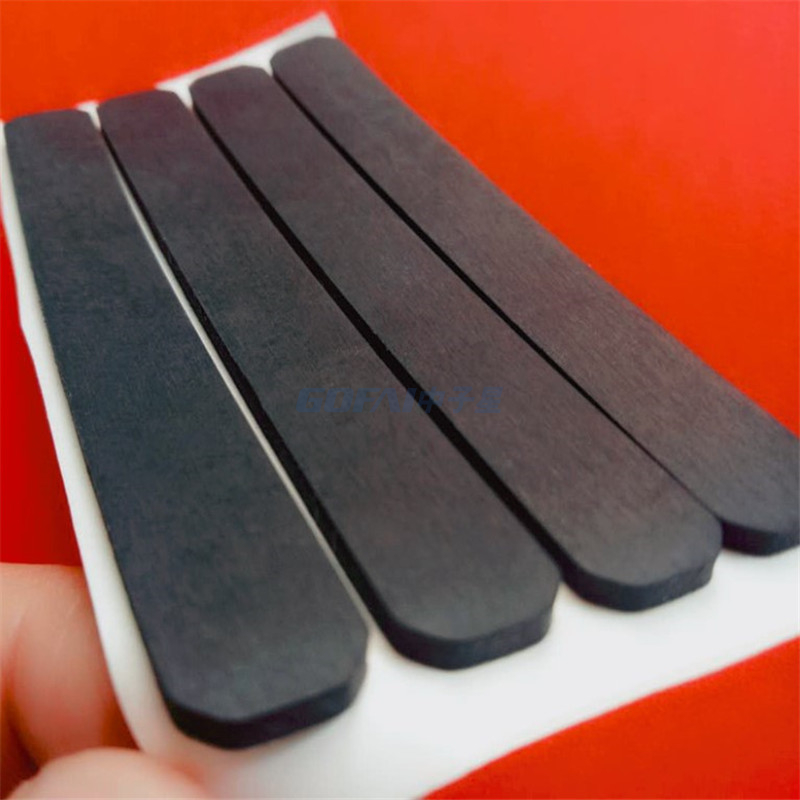 Sortie d'usine Caoutchouc de silicone noir 3M Pieds en caoutchouc auto-adhésifs
