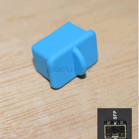 Couvercle de port USB en silicone/bouchon en caoutchouc de protection en silicone souple SFP-A