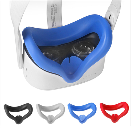 Coussinet de masque facial en silicone VR pour Oculus Quest 2